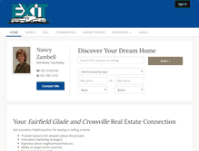 Tablet Screenshot of homesincrossvilletn.com